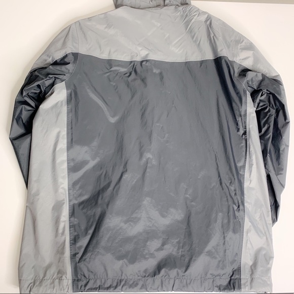 Eddie Bauer Weather Edge Light Hooded Windbreaker jacket grey medium adult men’s - Picture 7 of 8